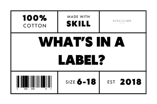 What's in a label? Your guide to wardrobe success...