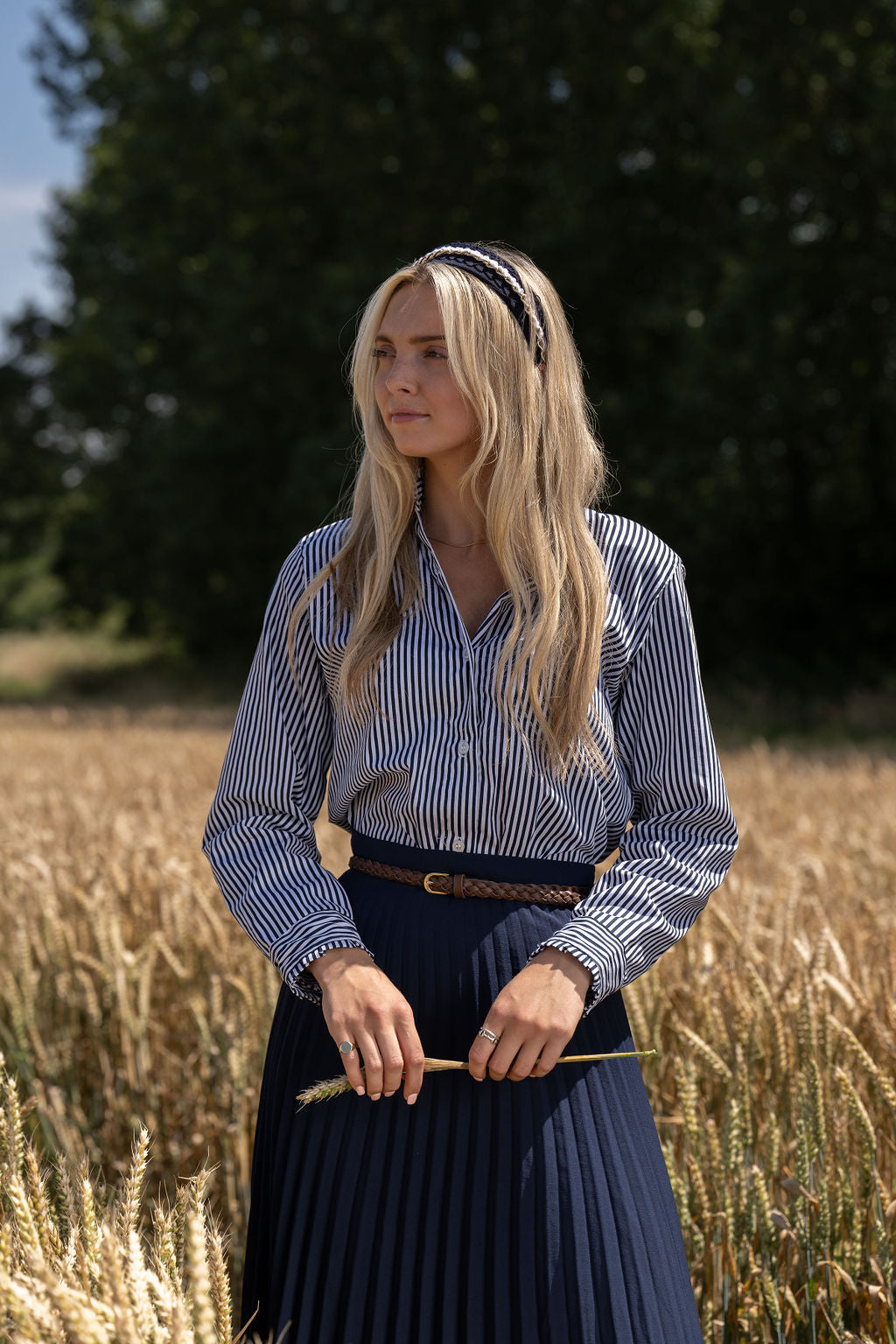 Navy Stripe Norton Shirt