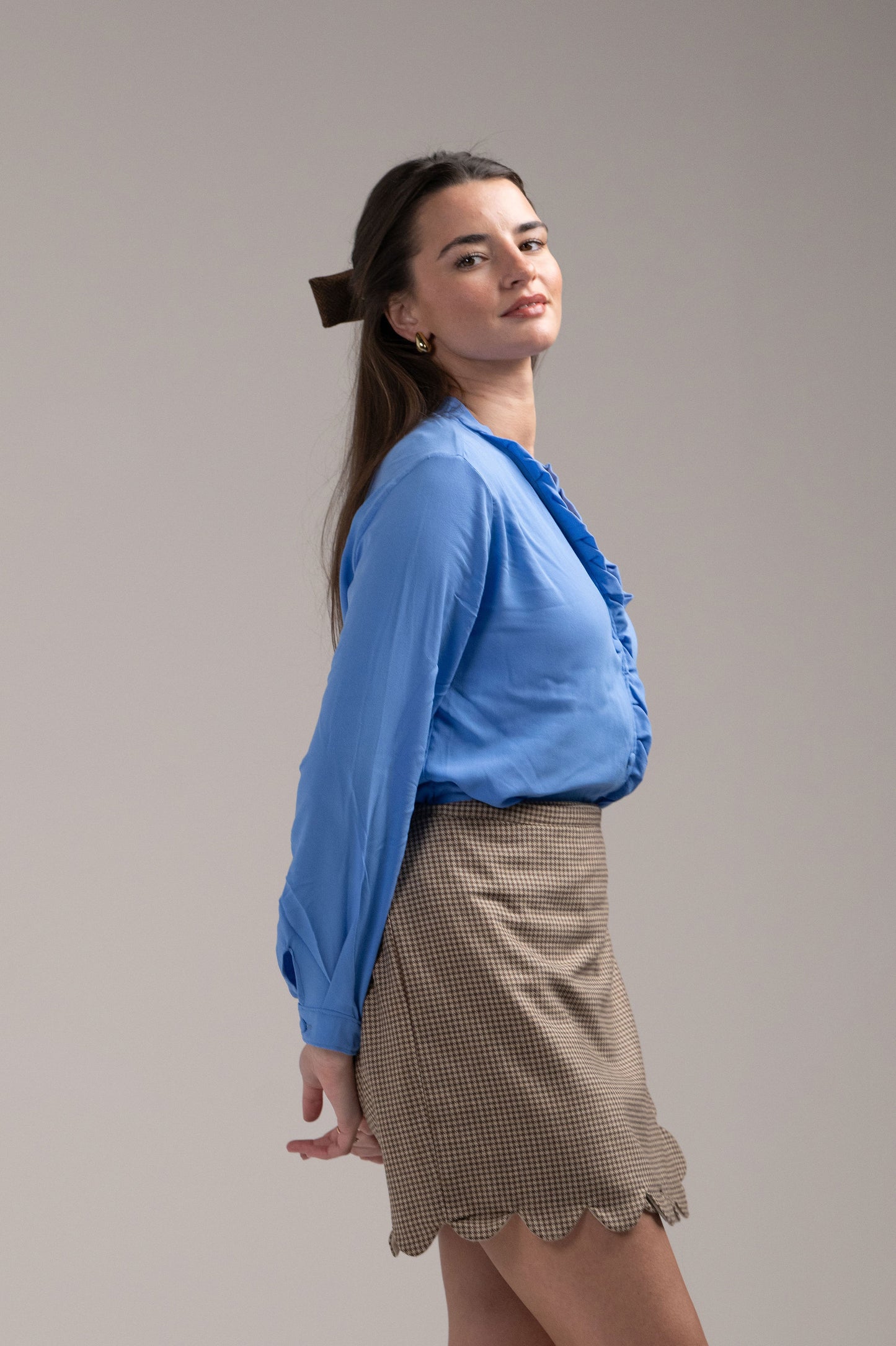 Blue Pembridge Blouse
